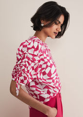 Marnie Geo Top Multi-Coloured
