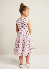 Megura Polka Dot Fit And Flare Dress Multi-Coloured