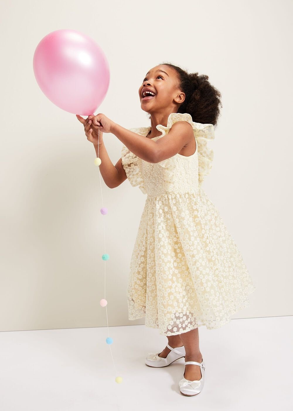 Daisy Smock Dress Yellow
