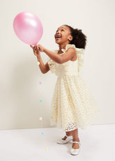 Daisy Smock Dress Yellow