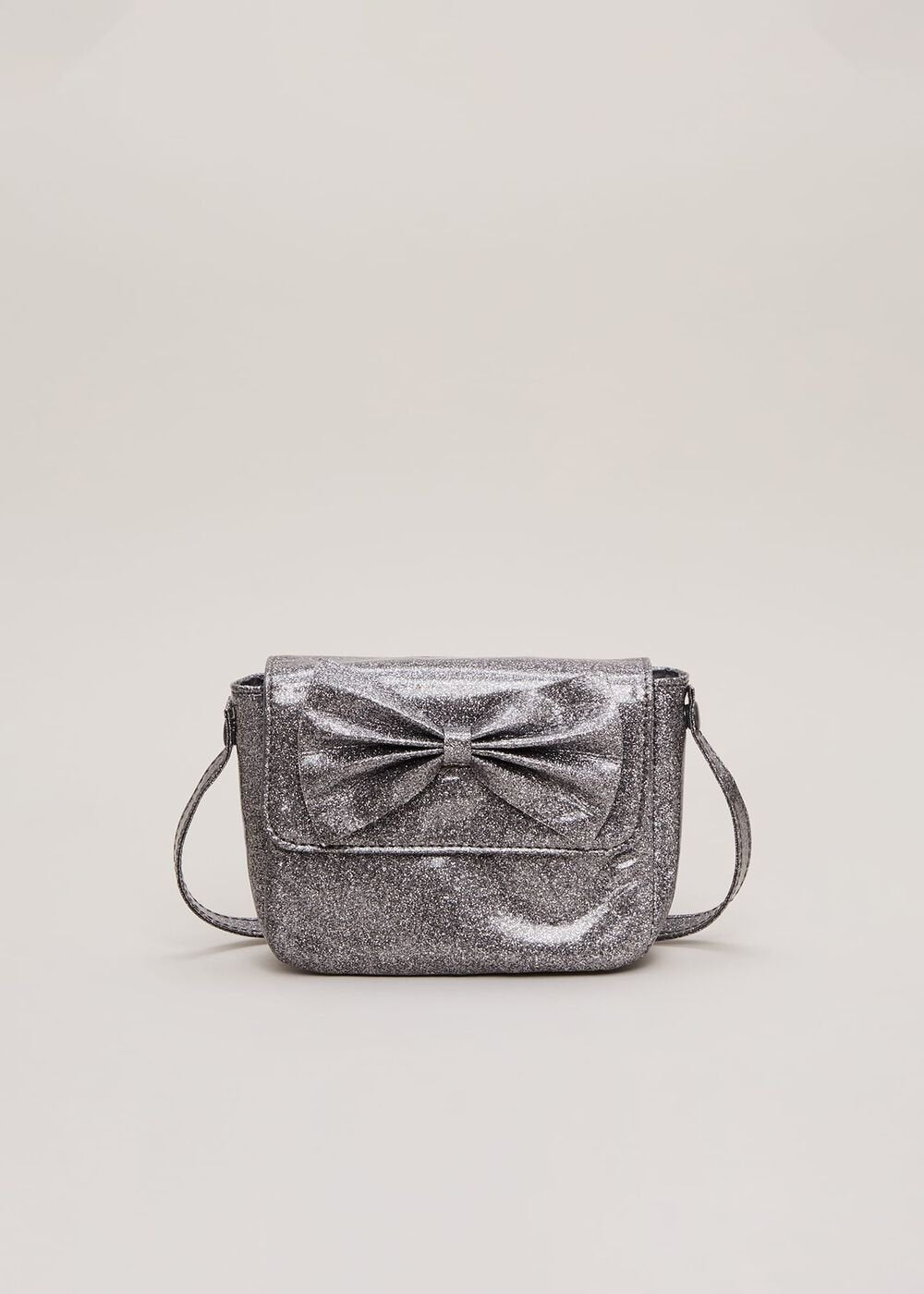 Grey Glitter Bag Grey