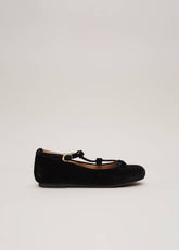 Black Velvet Shoes Black