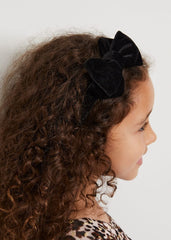 Black Velvet Headbad Black