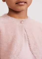 Giselle Antique Rose Fluffy Cover Up Antique Rose