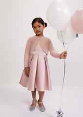 Melody Antique Rose Satin Dress Antique Rose