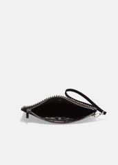 Shae Sparkle Tassel Clutch Bag Black