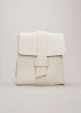 Leather Backpack Ivory
