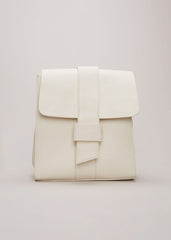Leather Backpack Ivory