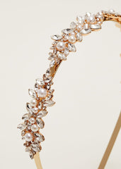 Pearl Headband Gold