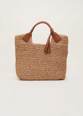 Raffia Shopper Bag Natural