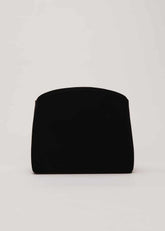 Black Velvet Clutch Bag Black
