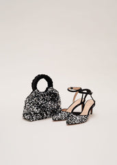 Sequin Twist Handle Mini Grab Bag Multi-Coloured