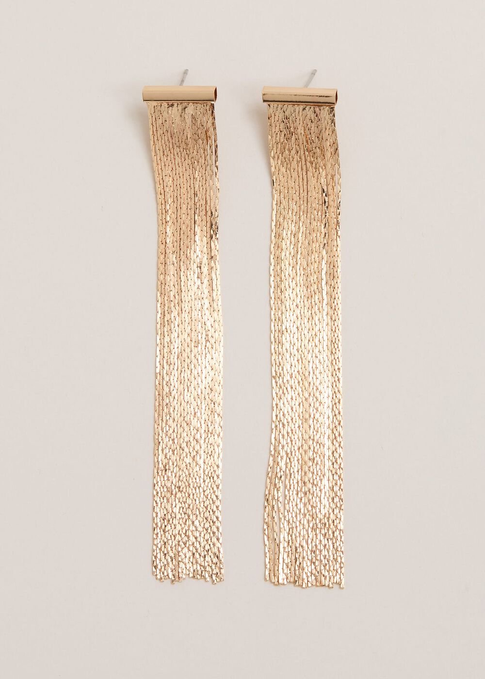 Gold Shoulder Duster Drop Earring Gold