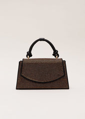 Gold Embellished Mini Tote Gold