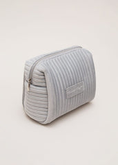 Velvet Make Up Bag Blue