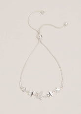 Silver Plated Star Extender Bracelet Silver