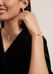 Silver Plated Star Extender Bracelet Silver