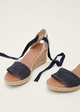 Weave Espadrille Navy