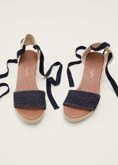 Weave Espadrille Navy