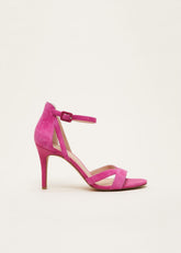 Cut Out Strappy Sandal Magenta
