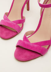 Cut Out Strappy Sandal Magenta