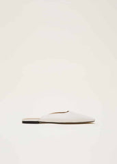 Slip On Mule Shoe Ivory