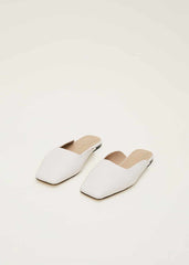 Slip On Mule Shoe Ivory