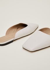 Slip On Mule Shoe Ivory