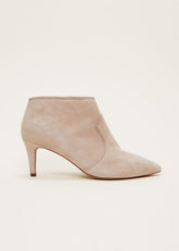Panelled Shoe Boots Neutral