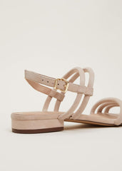 Suede Sandals Neutral