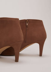 Brown Leather Boots Tan