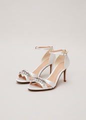 Embellished Sandals Ivory