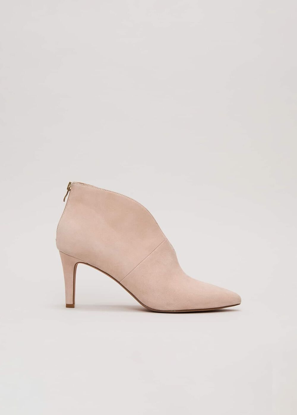Cut Out Shoe Boots Neutral
