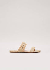 Raffia Slider Natural