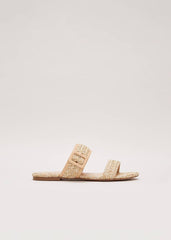 Raffia Slider Natural