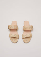 Raffia Slider Natural