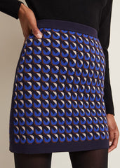 Nicole Geo Twin Set Skirt Multi-Coloured