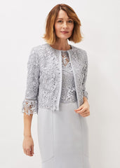 Alisha Lace Jacket Mineral