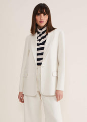 Celyn Single Breasted Blazer Almond