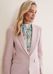 Eira Pink Blazer Pale Pink