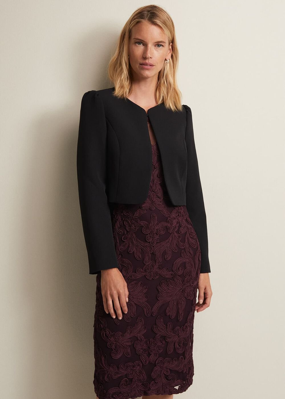 Nina Black Occasion Jacket Black