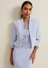 Petite Daisy Jacket Pale Blue