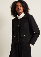 Ripley Boucle Jacket Black
