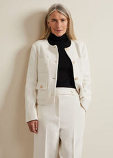 Ripley Boucle Jacket Ivory
