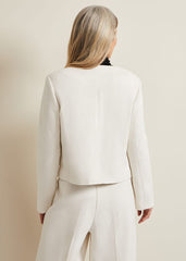 Ripley Boucle Jacket Ivory
