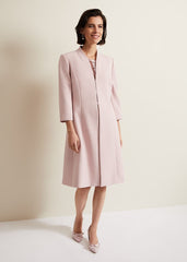 Daisy Tailored Coat Pale Pink