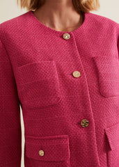 Ripley Pink Boucle Jacket Pink