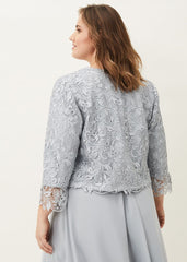 Luisa Lace Occasion Jacket Mineral