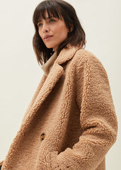 Katherine Teddy Coat Camel