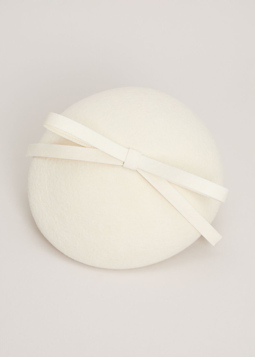 Bow Pillbox Ivory